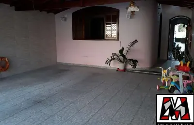 Casa térrea bairro santo antônio em jundiaí, quintal, 02 vagas, permuta