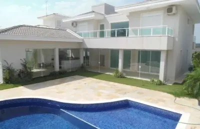 Casa em condomínio fechado portal do paraíso ii, permuta, aquecimento solar, planejados, piscina.