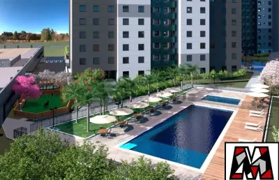 Apartamento novo com 02 quartos,  decorado, excelente localização, financiável,