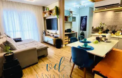 Apartamento alto padrão à venda com 3 quartos no cond. palm beach - 86m ²- aleixo- manaus/am