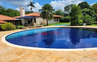 Casa com 6 dormitórios à venda, 1100 m² por r$ 9.010.000,00 - chácara polaris - indaiatuba/sp