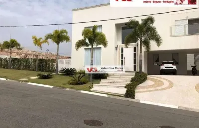 Casa com 7 dormitórios à venda, 800 m² por r$ 5.500.000,00 - condomínio residencial shamabala iii - atibaia/sp