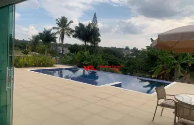 Chácara com 4 dormitórios à venda, 2650 m² por r$ 3.300.000,00 - colinas do mosteiro de itaici - indaiatuba/sp