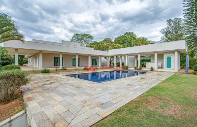 Chácara com 4 dormitórios à venda, 3500 m² por r$ 4.200.000,00 - colinas do mosteiro de itaici - indaiatuba/sp