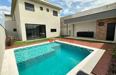 Sobrado com 3 dormitórios à venda, 273 m² por r$ 1.880.000,00 - residencial evidências  - indaiatuba/sp