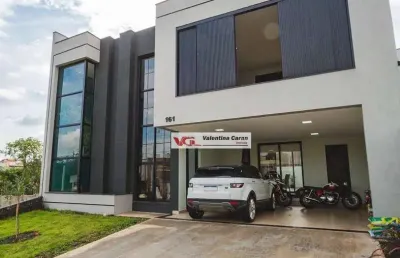 Casa com 3 dormitórios à venda, 284 m² por r$ 1.750.000,00 - residencial milano - indaiatuba/sp