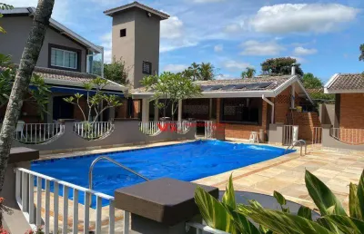 Chácara com 5 dormitórios à venda, 2500 m² por r$ 3.200.000,00 - colinas do mosteiro de itaici - indaiatuba/sp