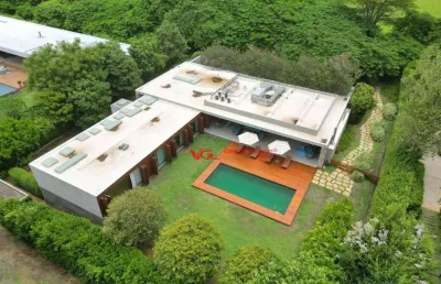 Casa de luxo com 5 suítes à venda, 650 m² por r$ 25.000.000 - fazenda boa vista - porto feliz/são paulo