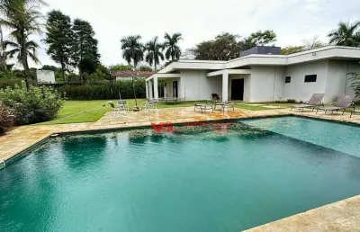 Chácara com 5 dormitórios à venda, 5000 m² por r$ 5.000.000,00 - recanto das flores - indaiatuba/sp