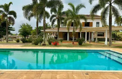 Chácara com 12 dormitórios à venda, 10000 m² por r$ 9.990.000,00 - recanto das flores - indaiatuba/sp