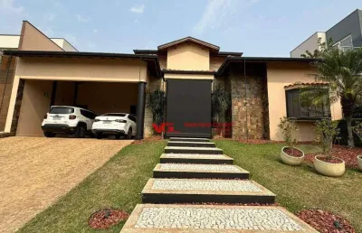 Casa linda com 4 suítes à venda, 290 m² por r$ 2.875.000 - jardim residencial villa suíça - indaiatuba/sp