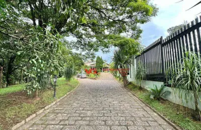 Chácara com 4 dormitórios à venda, 11500 m² por r$ 6.500.000,00 - parque residencial indaiá - indaiatuba/sp
