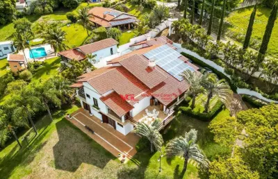 Deslumbrante chácara com 9 dormitórios à venda, 12 m² por r$ 14.000.000 - colinas do mosteiro de itaici - indaiatuba/sp