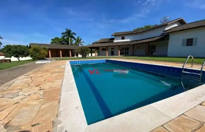 Linda chácara com 4 dormitórios à venda, 3000 m² por r$ 3.000.000 - vale das laranjeiras - indaiatuba/sp