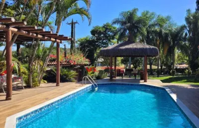Chácara com 3 dormitórios à venda, 2950 m² por r$ 3.800.000,00 - colinas do mosteiro de itaici - indaiatuba/sp