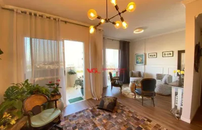 Lindo apartamento com 3 dormitórios à venda, 159 m² por r$ 970.000 - condomínio residencial giovana - indaiatuba/sp