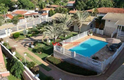 Linda casa com 5 dormitórios à venda, 2051 m² por r$ 1.960.000 - condomínio haras são luiz - salto/sp