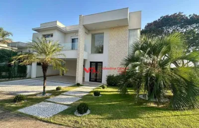 Sobrado com 4 dormitórios à venda, 371 m² por r$ 3.800.000,00 - jardim residencial santa clara - indaiatuba/sp