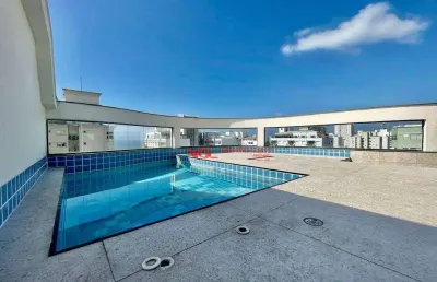 Magnífica cobertura com 3 dormitórios à venda, 186 m² por r$ 1.600.000 - pitangueiras - guarujá/sp