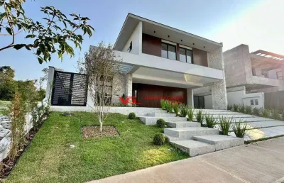 Casa linda e moderna com escritório e 3 suítes à venda, 387 m²