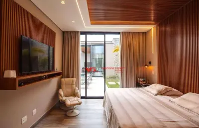 Casa com 4 dormitórios à venda, 414 m² por r$ 6.400.000,00 - jardim residencial santa clara - indaiatuba/sp