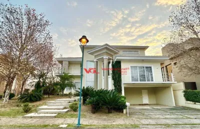 Sobrado com 5 dormitórios à venda, 420 m² por r$ 3.500.000,00 - jardim vila paradiso - indaiatuba/sp