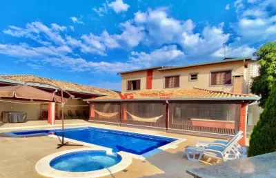 Chácara com 7 dormitórios à venda, 1425 m² por r$ 1.780.000,00 - recreio campestre internacional viracopos vi - indaiatuba/sp