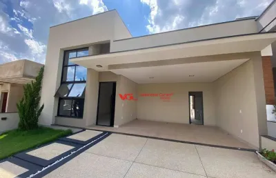 Casa com 3 dormitórios sendo 1 suíte  à venda, 146 m² por r$ 1.280.000 - condomínio residencial milano - indaiatuba/sp