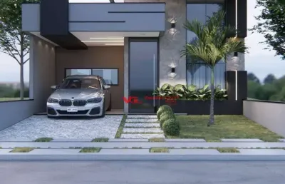Casa com 3 suítes  à venda, 156 m² por r$  - park gran reserve - indaiatuba/sp