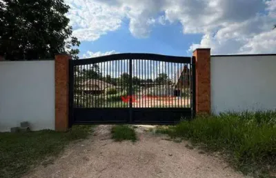 Chácara com 3 dormitórios à venda, 3000 m² por r$ 1.500.000,00 - jardim dos laranjais - indaiatuba/sp