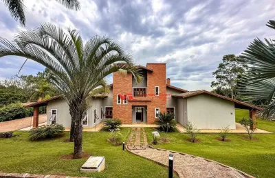 Chácara com 7 dormitórios à venda, 24000 m² por r$ 4.500.000,00 - colinas do mosteiro de itaici - indaiatuba/sp