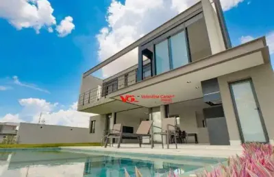 Sobrado com 4 dormitórios à venda, 311 m² por r$ 3.870.000,00 - parque villa dos pinheiros - indaiatuba/sp