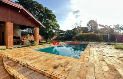 Chácara com 4 dormitórios para alugar, 3000 m² por r$ 8.480,00/mês - vale das laranjeiras - indaiatuba/sp