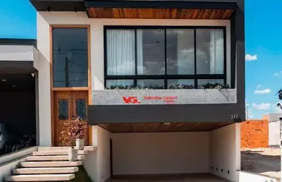 Casa com 3 dormitórios à venda, 194 m² por r$ 1.378.000,00 - loteamento park gran reserve - indaiatuba/sp