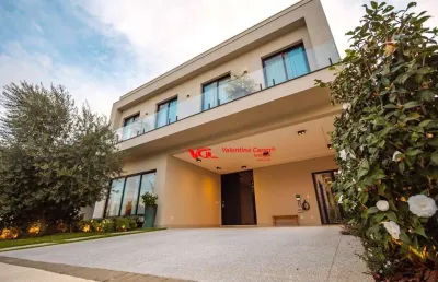 Sobrado com 4 dormitórios à venda, 365 m² por r$ 4.500.000,00 - residencial duas marias - indaiatuba/sp