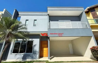 Sobrado com 4 dormitórios à venda, 256 m² por r$ 2.500.000,00 - jardim residencial dona lucilla - indaiatuba/sp