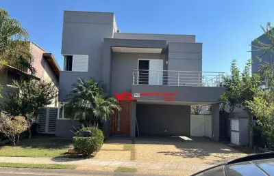 Casa linda no paradiso com 5 suítes à venda, 355 m² por r$ 3.960.000 - jardim vila paradiso - indaiatuba/sp