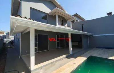 Sobrado com 3 dormitórios para alugar, 200 m² por r$ 6.500,00/mês - jardim esplanada ii - indaiatuba/sp
