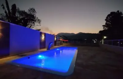 Sobrado em condominio com piscina à venda - capricórnio ii, caraguatatuba/sp