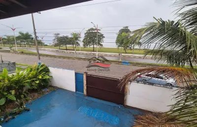 Casa frente mar, com 5 dormitórios para locação,  praia das palmeiras, caraguatatuba / sp