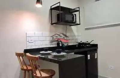 Flat com 1 dormitório à venda no massaguaçu - caraguatatuba sp