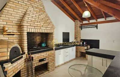 Sobrado à venda, 5 quartos, piscina, sauna, planejados, condomínio villa romana, indaiatuba.