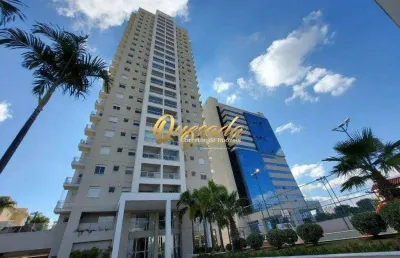 Apartamento à venda, 1 suíte, varanda gourmet, elevador, sky towers, indaiatuba.