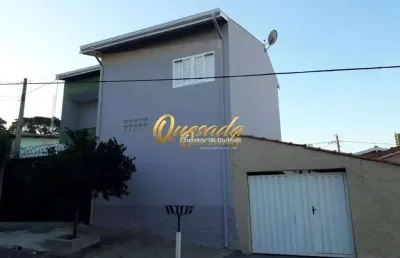 Sobrado á venda, 3 quartos, planejados, área gourmet, jardim pau preto indaiatuba.