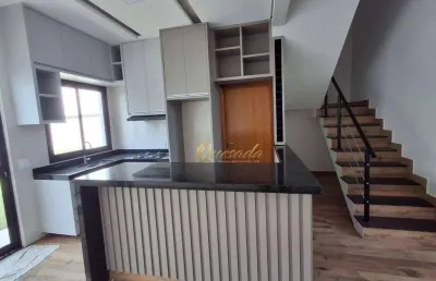 Sobrado novo à venda, 3 quartos, 2 suítes, planejados, condomínio vila rica, indaiatuba.
