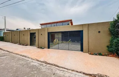 Casa térrea seminova à venda, 4 suítes, planejados, piscina, terras de itaici, indaiatuba.