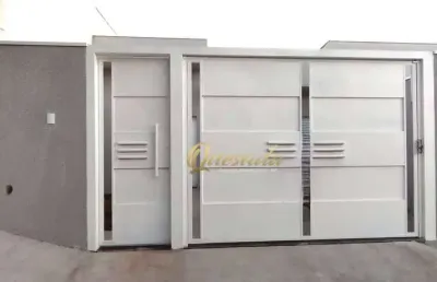 Casa térrea nova à venda, 3 quartos,1 suíte, quintal, jardim das maritacas, indaiatuba.
