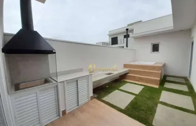 Casa assobradada nova à venda, 3 quartos, 1 suíte, condomínio gran reserve, indaiatuba.
