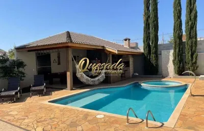 Sobrado à venda, 4 suítes, closet, planejados, piscina, condomínio alto de itaici, indaiatuba.