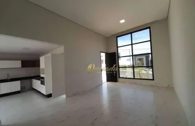 Casa nova à venda, 3 suítes, planejados, condomínio gran reserve, indaiatuba.